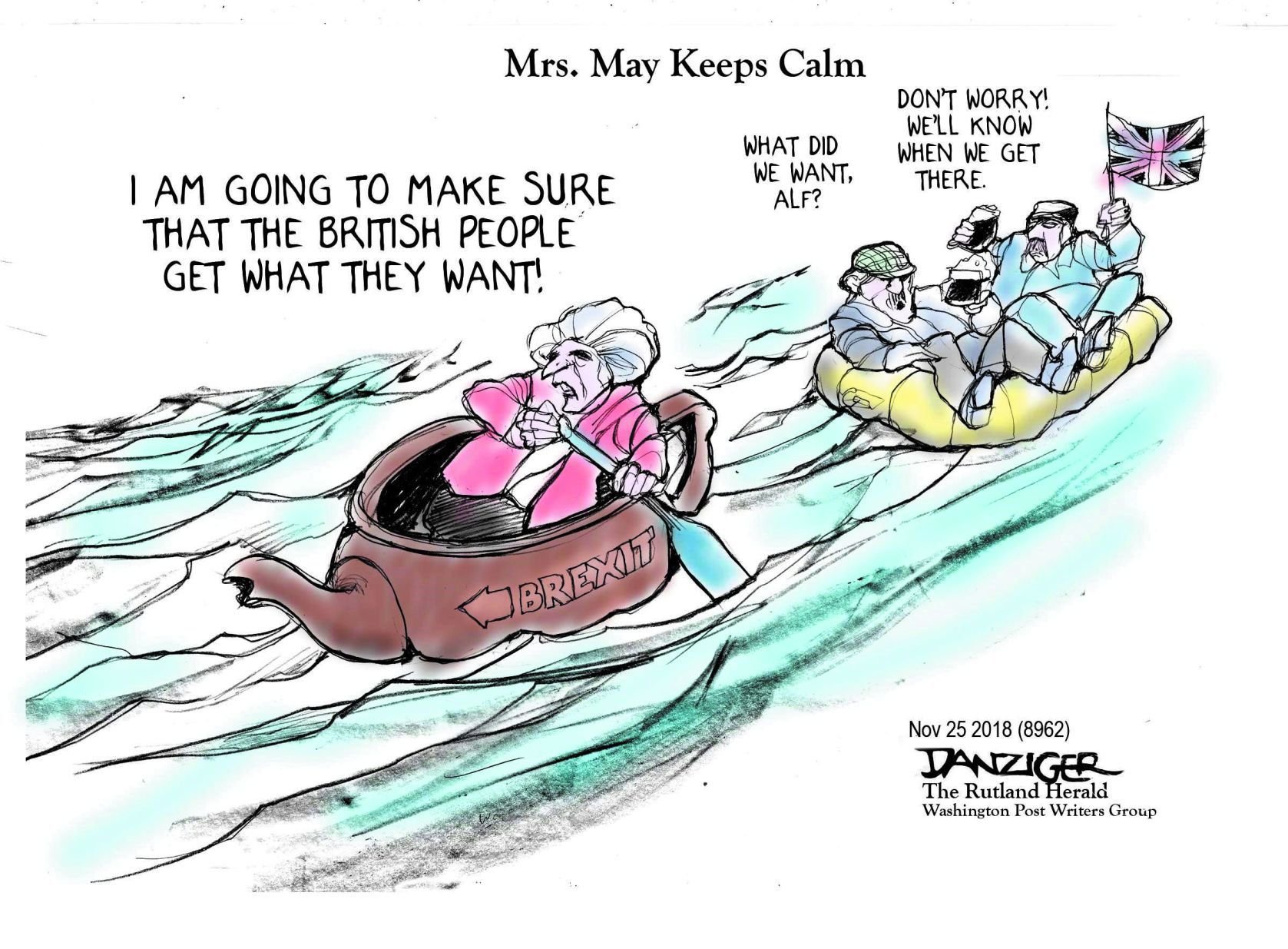 Jeff Danziger cartoon